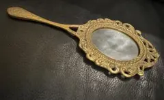 アンティーク手鏡【インテリア】
