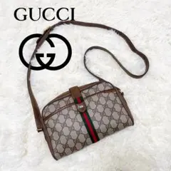 GUCCI オールドグッチ ショルダーバッグ GGスプリーム シェリー PVC