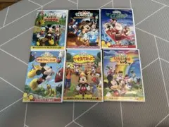 ミッキーマウス　クラブハウスDVD 6枚組