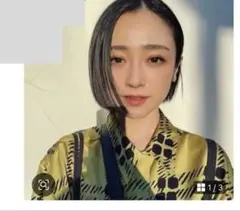 【安達祐実着用】UNIQLO MARNI オーバーサイズシャツＳ
