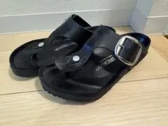 新品 定価2.8万円 アローズ別注 BIRKENSTOCK GIZEH ブラック