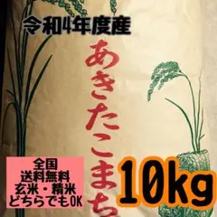 新米あきたこまち精米10kg小分け無し