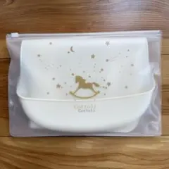 【新品未使用】Cottoli ベビー　お食事エプロン　ランチョンマット