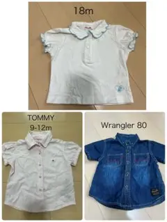 ブランドシャツ 3枚セット