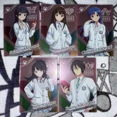 アイドルマスターツアーズ　GWキャンペーン プロモーションカード 全5種セット②