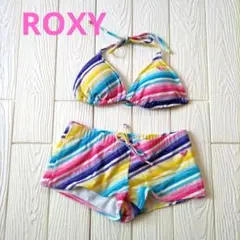 ROXYストライプ セパレート水着