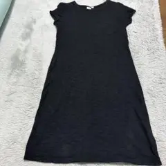 GAP ブラック　半袖ワンピース XXS 160