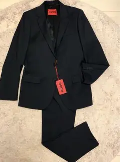 HUGO スリムフィット　ダークネイビースーツ 新品タグ付き