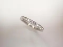 美品 ヴァンクリーフu0026アーペル Pt950 ロマンスエタニティリング 指輪