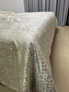 west elm ベッドカバー　キングサイズ　カラーgold