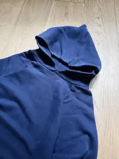 フェードネイビー フーディ　80-90s 茄子紺 Made in USA