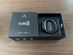 HEALBE GoBe3 スマートバンド 黒/グレー 本体