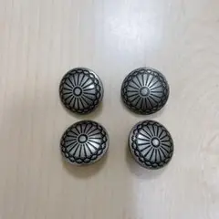 コンチョボタン　4点セット