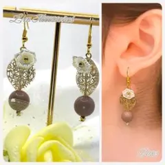 P083✨ハンドメイドピアス・イヤリング✨3点購入+1点プレゼント
