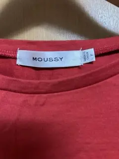 MOUSSY レッド Tシャツ フリーサイズ