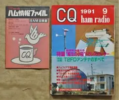 アマチュア無線局名録　1991年版　上下セット アマチュア無線局名録 1991年版 上下セット