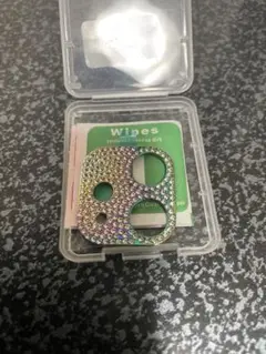 iPhone12カメラレンズカバー レインボー
