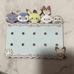 ポケモン ネームタグ キャラクター付き　ぷちてる