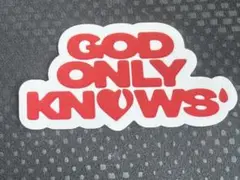 god only knows VA POP UP 限定　ステッカー　ノベルティ
