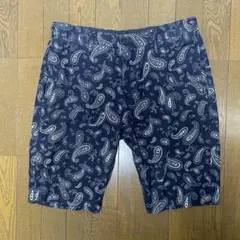 JUNRED ペイズリー柄 ショートパンツ Mサイズ