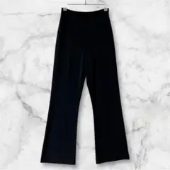 Will Free/ブラック ストレッチフィットパンツ シンプル 日本製 M