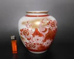九谷光崖作 九谷焼 川中島合戦図 花瓶　武田信玄　上杉謙信 九谷光崖作 九谷焼 川中島合戦図 花瓶 武田信玄 上杉謙信 （落合