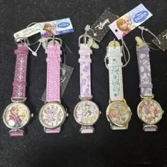 【新品、未使用】ディズニーキャラクター腕時計セット 5点 稼働品！