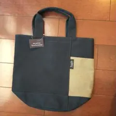 TULLY'S COFFEE ネイビー トートバッグ