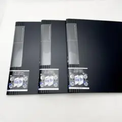 【未使用/3冊】背幅が変わる！クリアブック KOKUYO A4-S 40ポケット