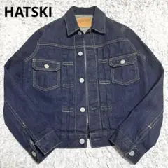 美品　HATSKI ハツキ　定価2.6万　デニム　ジャケット　2ポケット　日本製 2025年最新】ハツキ デニムジャケットの人気アイテム - メルカリ