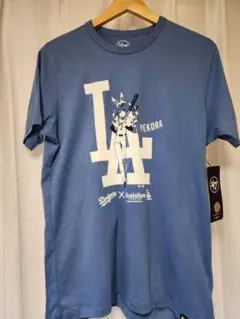 【アメリカ限定】兎田ぺこら ホロライブ ドジャース コラボ Tシャツ 限定品】ホロライブ ドジャース コラボTシャツ 兎田ぺこらMsize