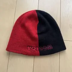 VOLCOM バイカラー ニット帽