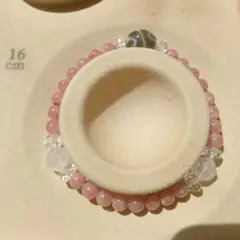 ミニ蓮花天珠　ブレスレット 16cm