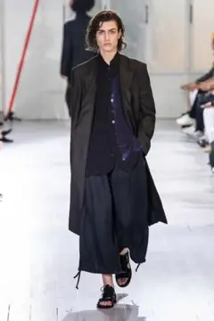 yohji yamamoto pour homme 20ss ノーカラーコート