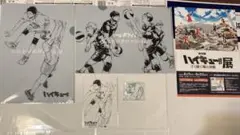 ハイキュー！！仙台観光特使就任記念クリアファイルポストカード及川徹缶バッジセット