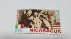 ニカラグア 1938年 サッカー切手 3 Cts