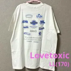 ラブトキシック　ロゴバック　プリント　Tシャツ LL 170 新品未使用