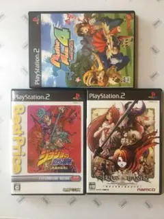 ps2ソフト3本 ヴィーナス u0026ブレイブス ジョジョ モンスターファーム 4