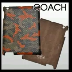 未使用 COACH / コーチカモフラージュ／迷彩柄アップル iPadケース