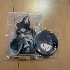 ヒロアカ　緑谷出久　アクスタ　缶バッジ