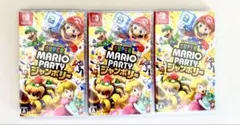 Switch スーパーマリオパーティ ジャンボリー　3点未開封シュリンク付き