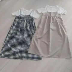 GU　セットワンピース 140　お揃い
