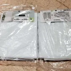 レースのれん2枚