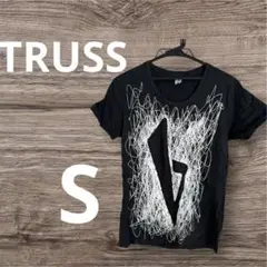 匿名配送✨TRUSS ブラック Tシャツ Sサイズ