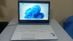 タッチ機能Blu-rayノートパソコンNEC Core i7 SSD メモリ8G