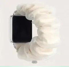 Apple Watch シフォンシュシュバンド ホワイト