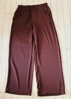 GU ワイドパンツ　XL