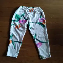 ハンドメイド八分丈パンツ