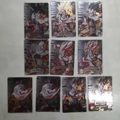 スーパードラゴンボールヒーローズカード10枚セット