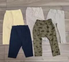 ベビー用パンツ 5点セット　80サイズ　春秋　まとめ　保育園